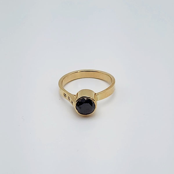 Black Diamond Ring