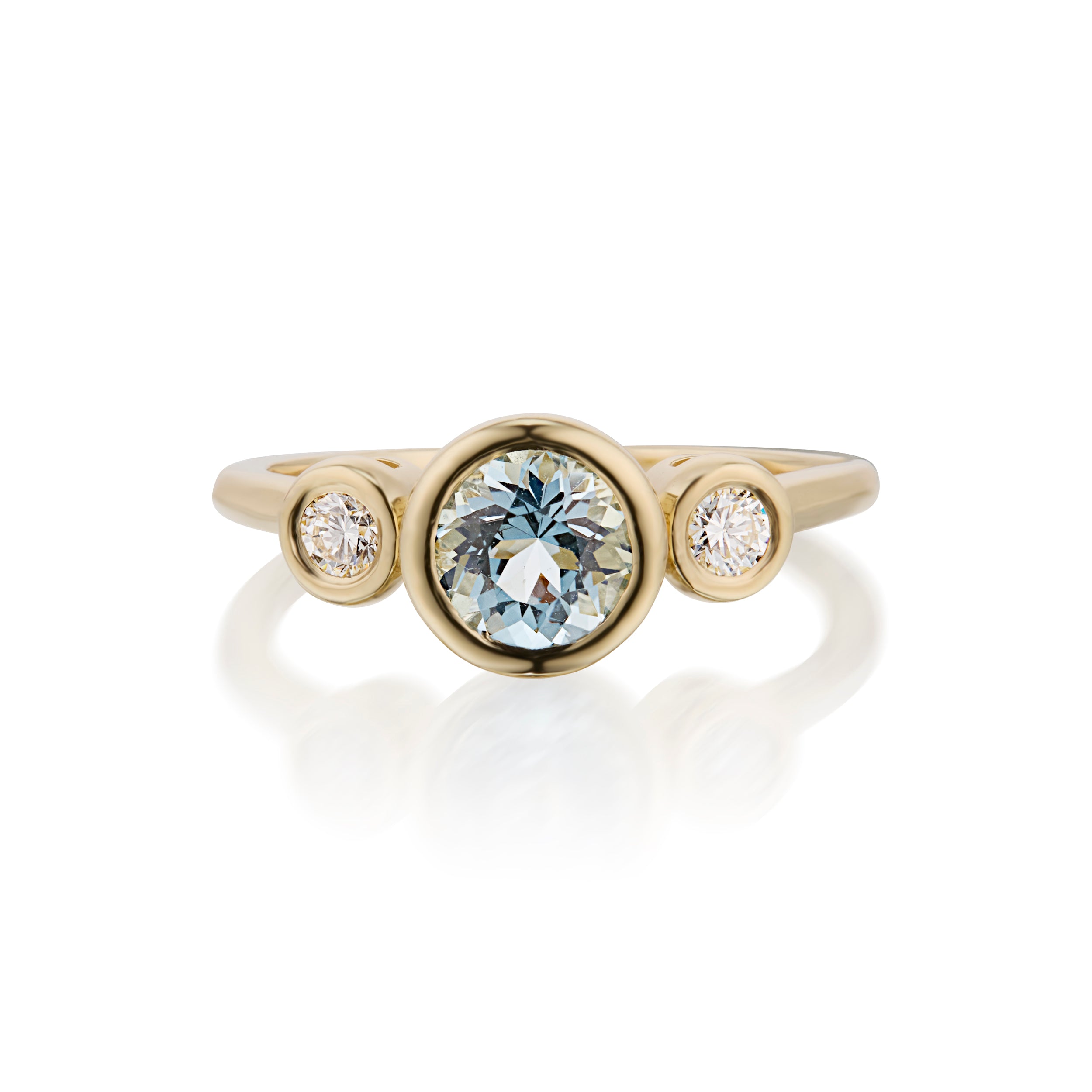 Aquamarine Diamonds Stone Ring – Didi Rose Jewelry