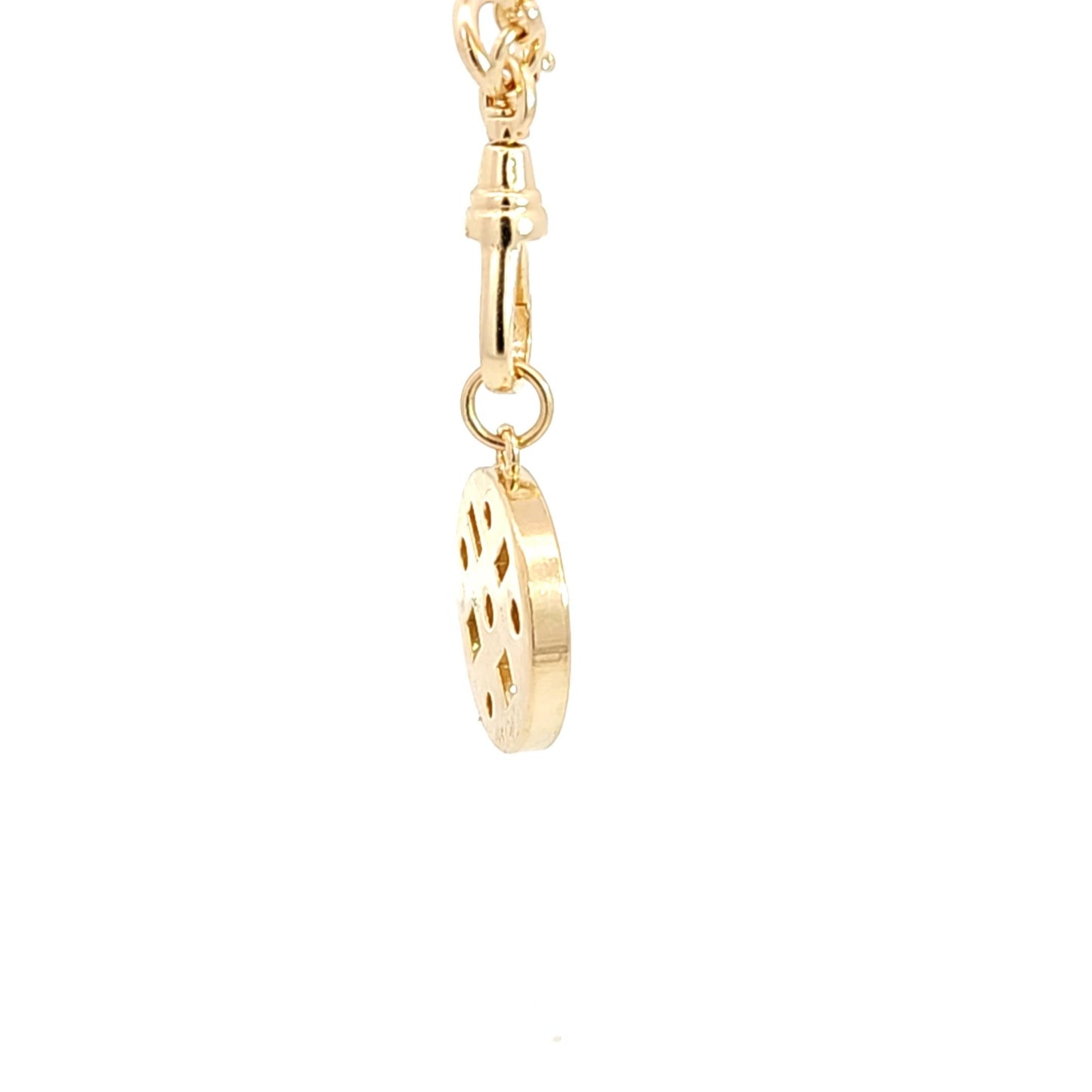 Multi Shape Gem Pendant Charm, Diamonds