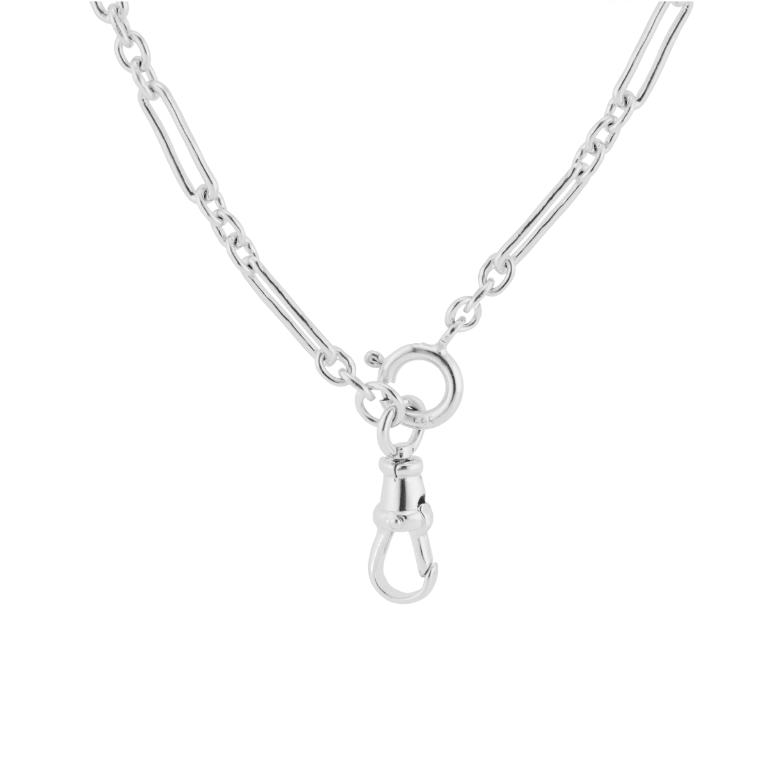 Fancy online silver necklace