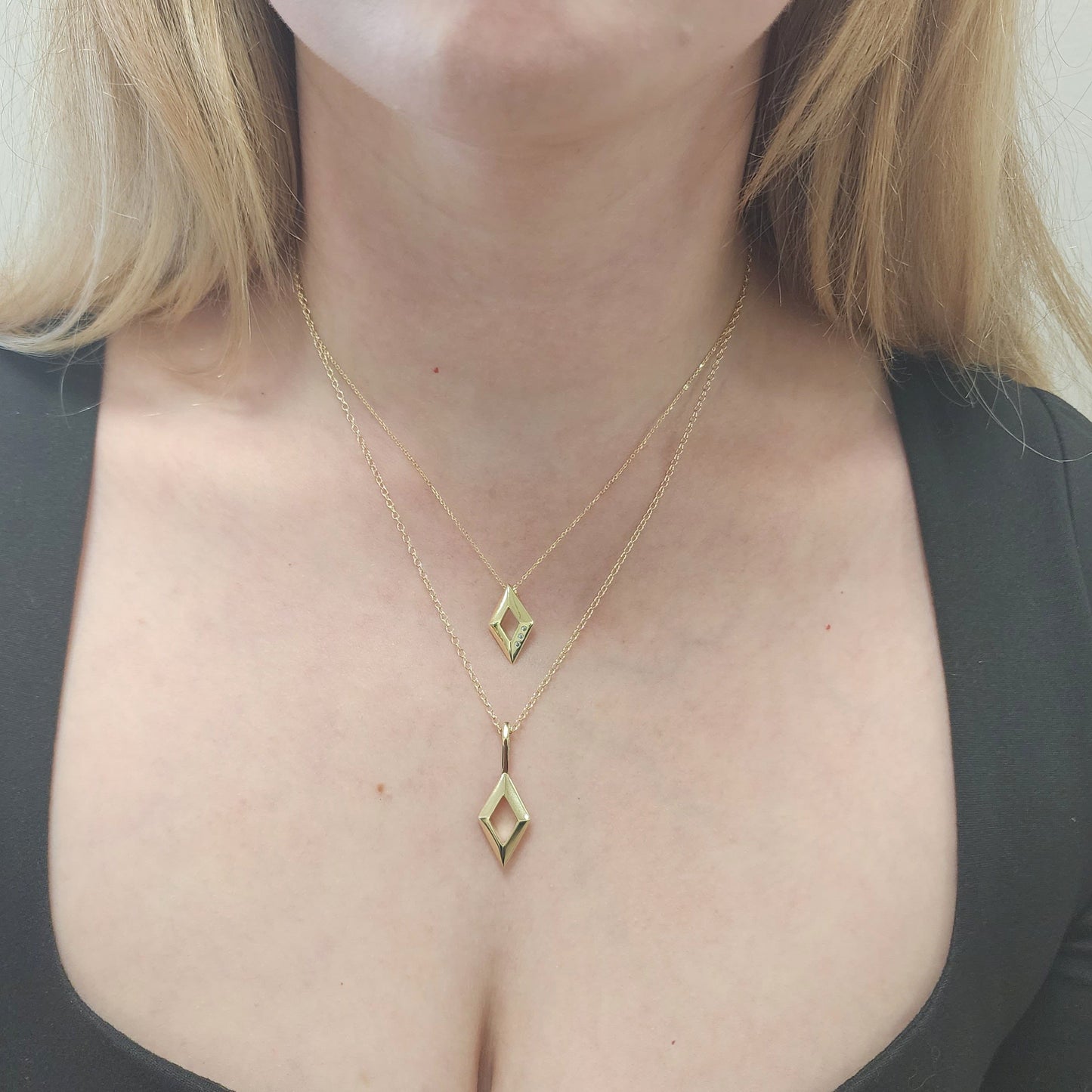 Diamond Drop Pendant