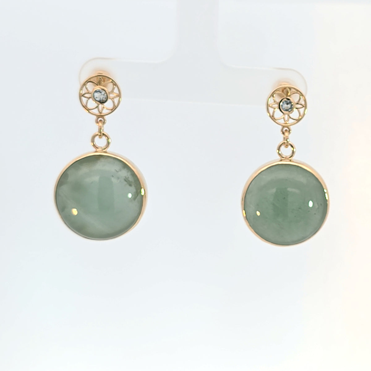 Aquamarine Dangle Earrings