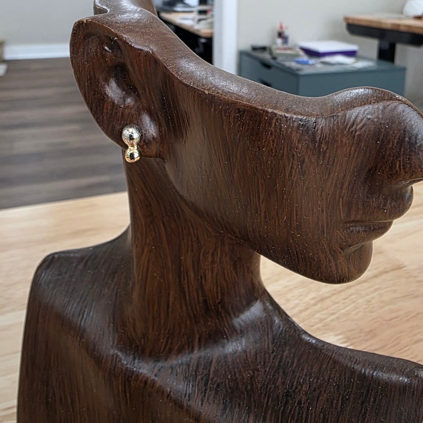 Two Tone Bug Earrings 2