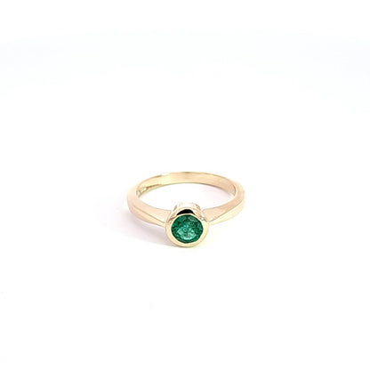 Emerald Cathedral Ring