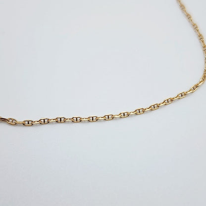 Gold Baby Anchor Chain Bracelet