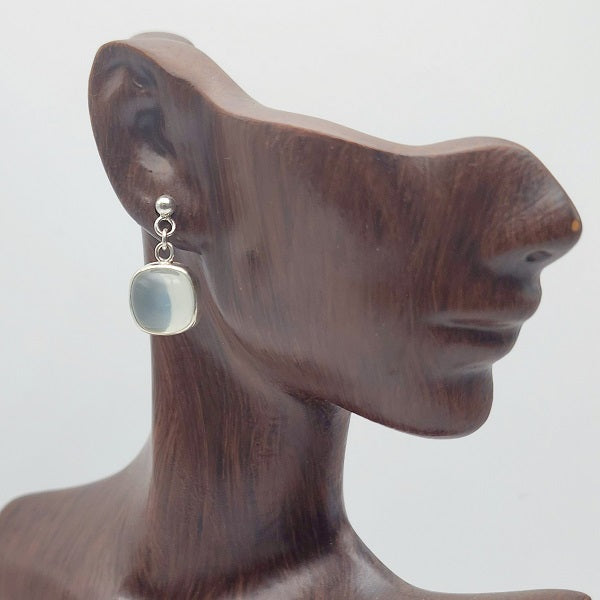 Blue Moonstone Dangle Earring