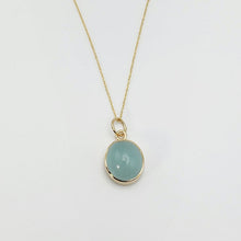Load image into Gallery viewer, Milky Aquamarine Pendant
