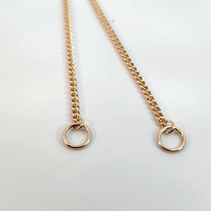 2mm Curb Chain Necklace