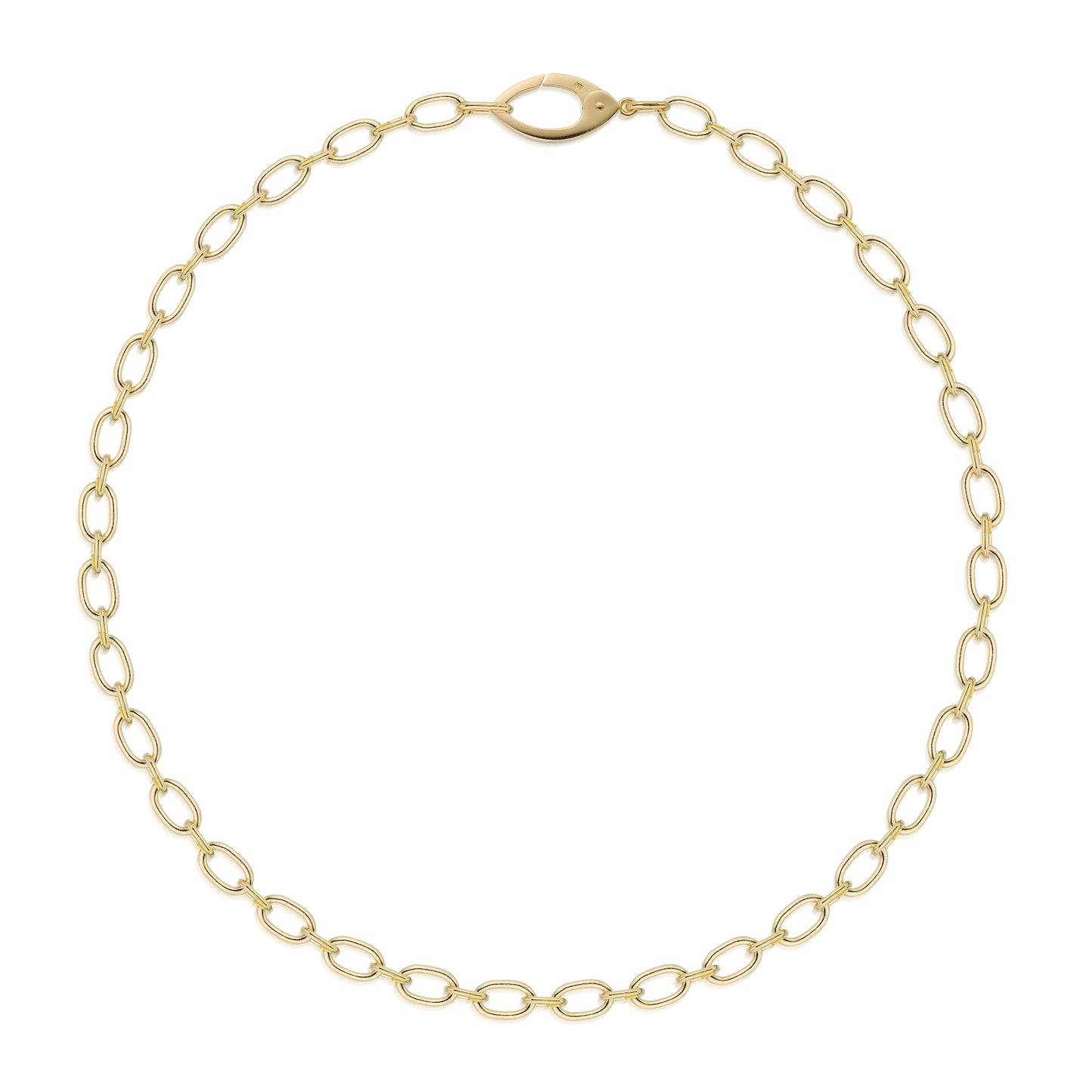 Heavy Bettine Chain Necklace 18k