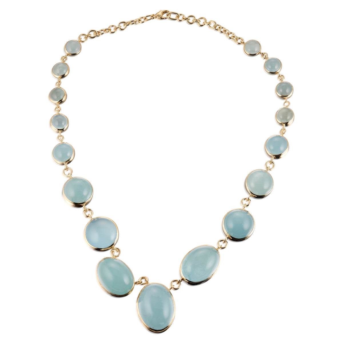 Aquamarine Statement Necklace