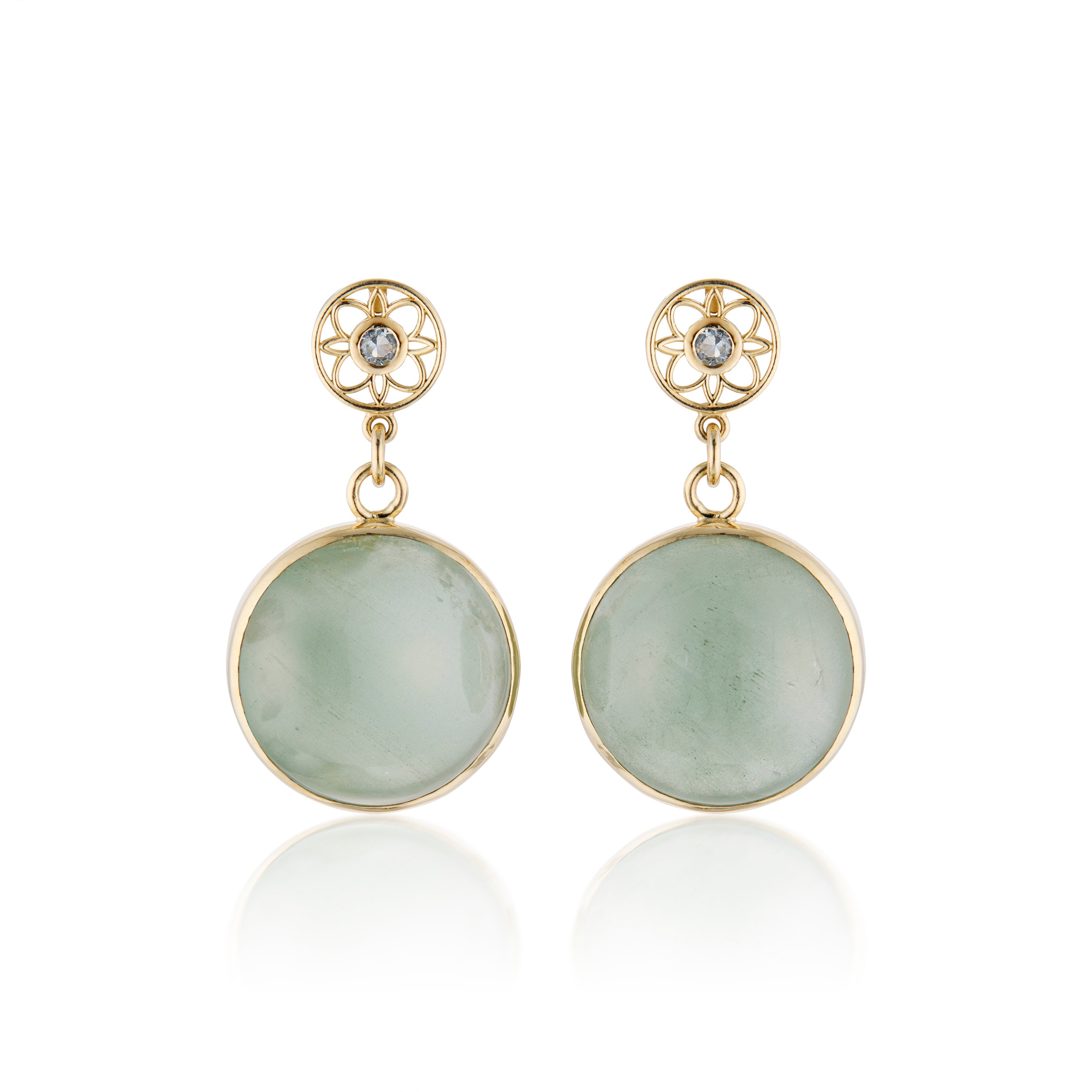 Aquamarine Dangle Earrings
