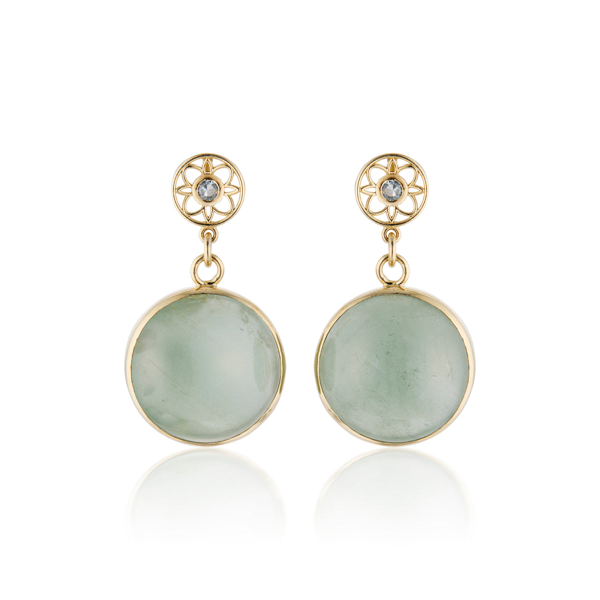 Aquamarine Dangle Earrings