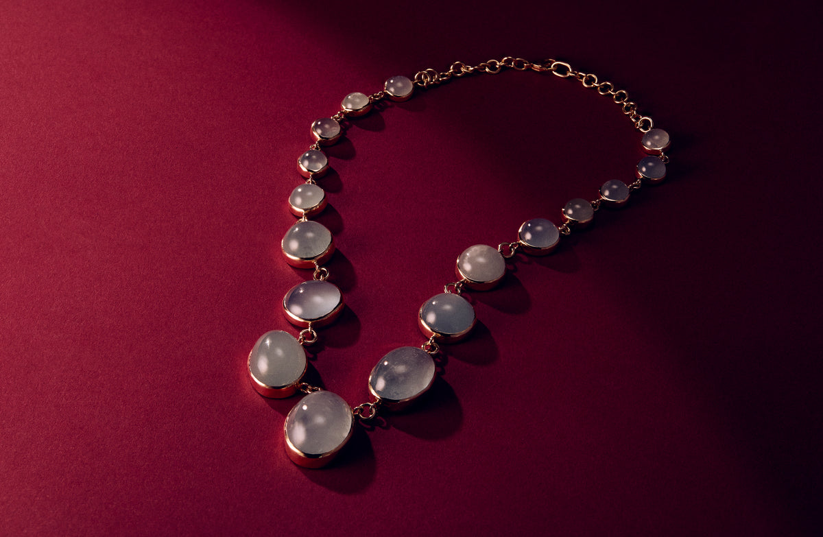 Aquamarine Statement Necklace