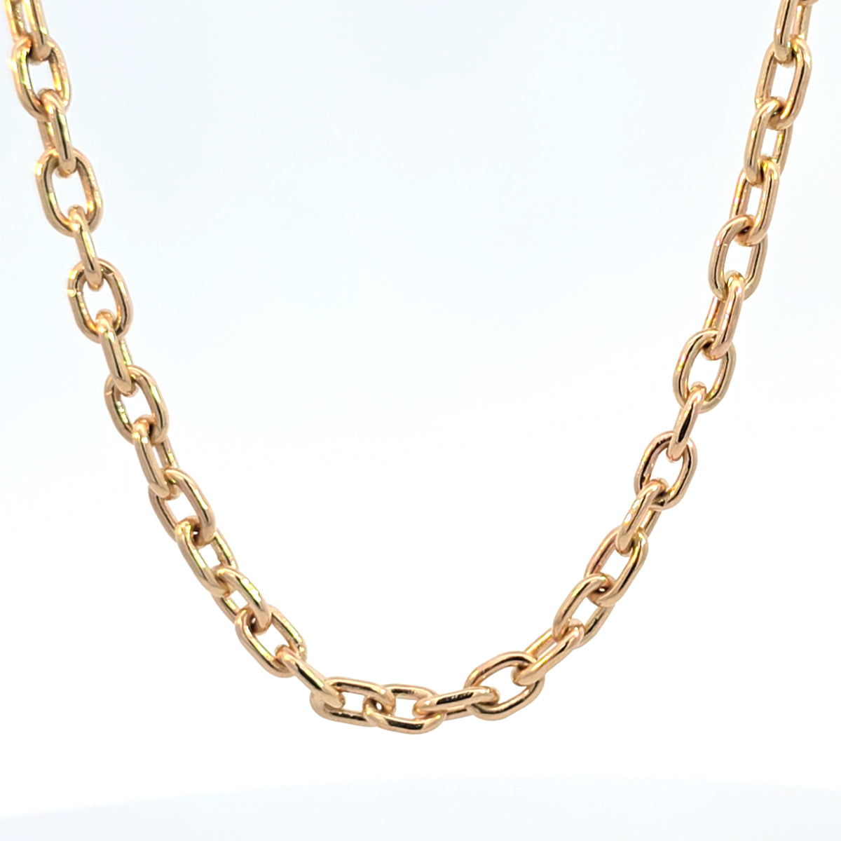 4.6mm Handmade Cable Chain Necklace