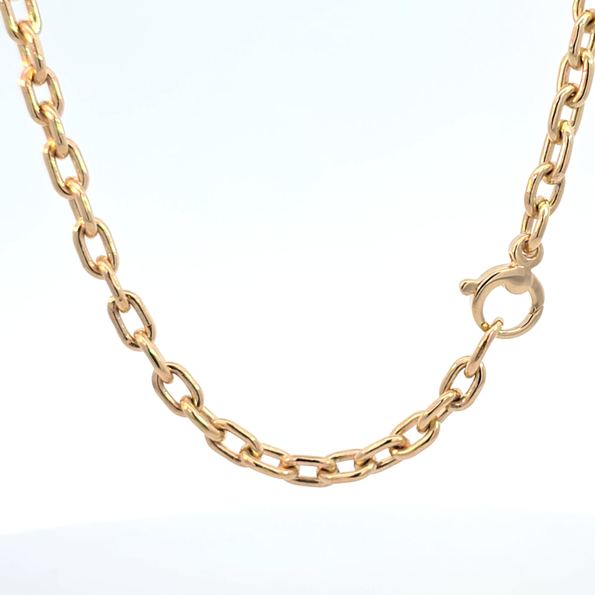 4.6mm Handmade Cable Chain Necklace