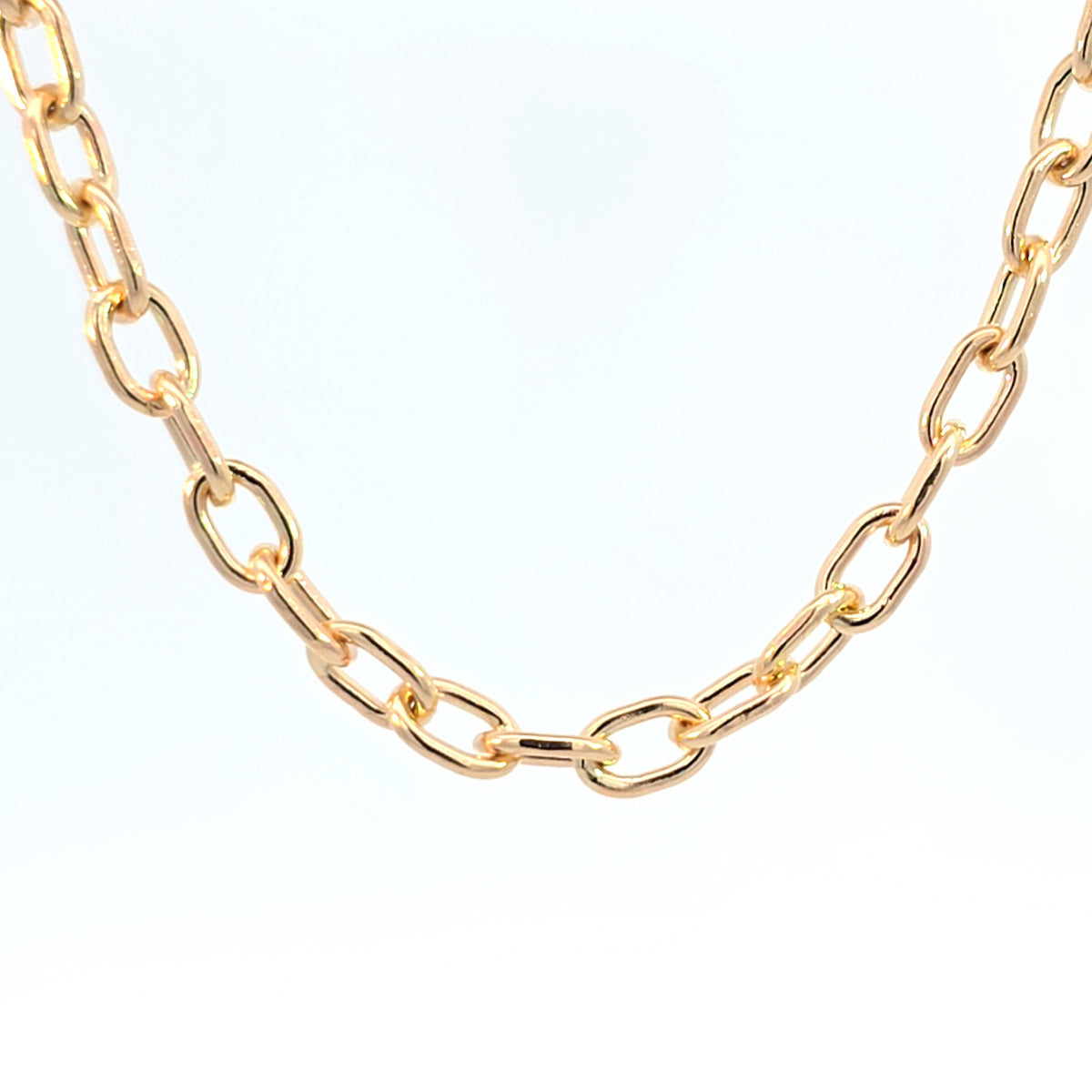 5mm Handmade Cable Chain Necklace