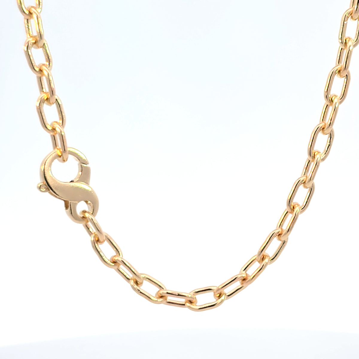5mm Handmade Cable Chain Necklace