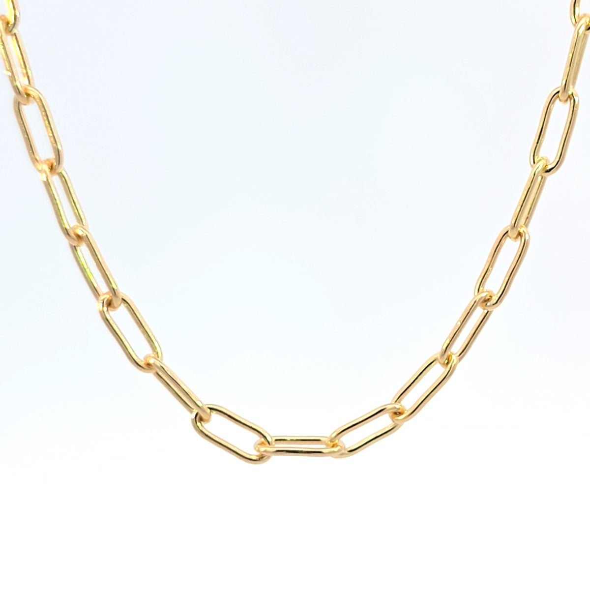 Handmade Paperclip Chain Necklace