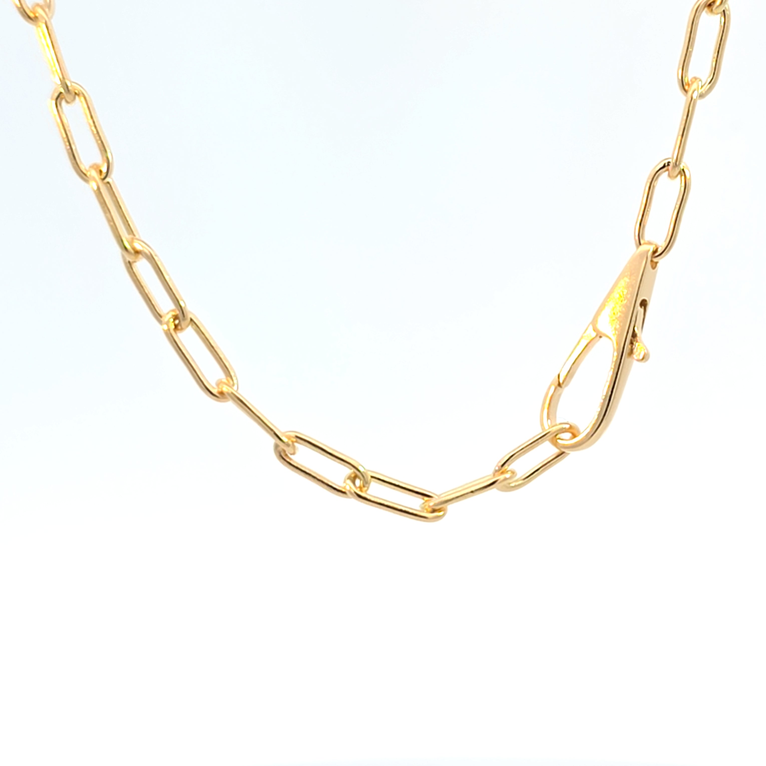 Handmade Paperclip Chain Necklace