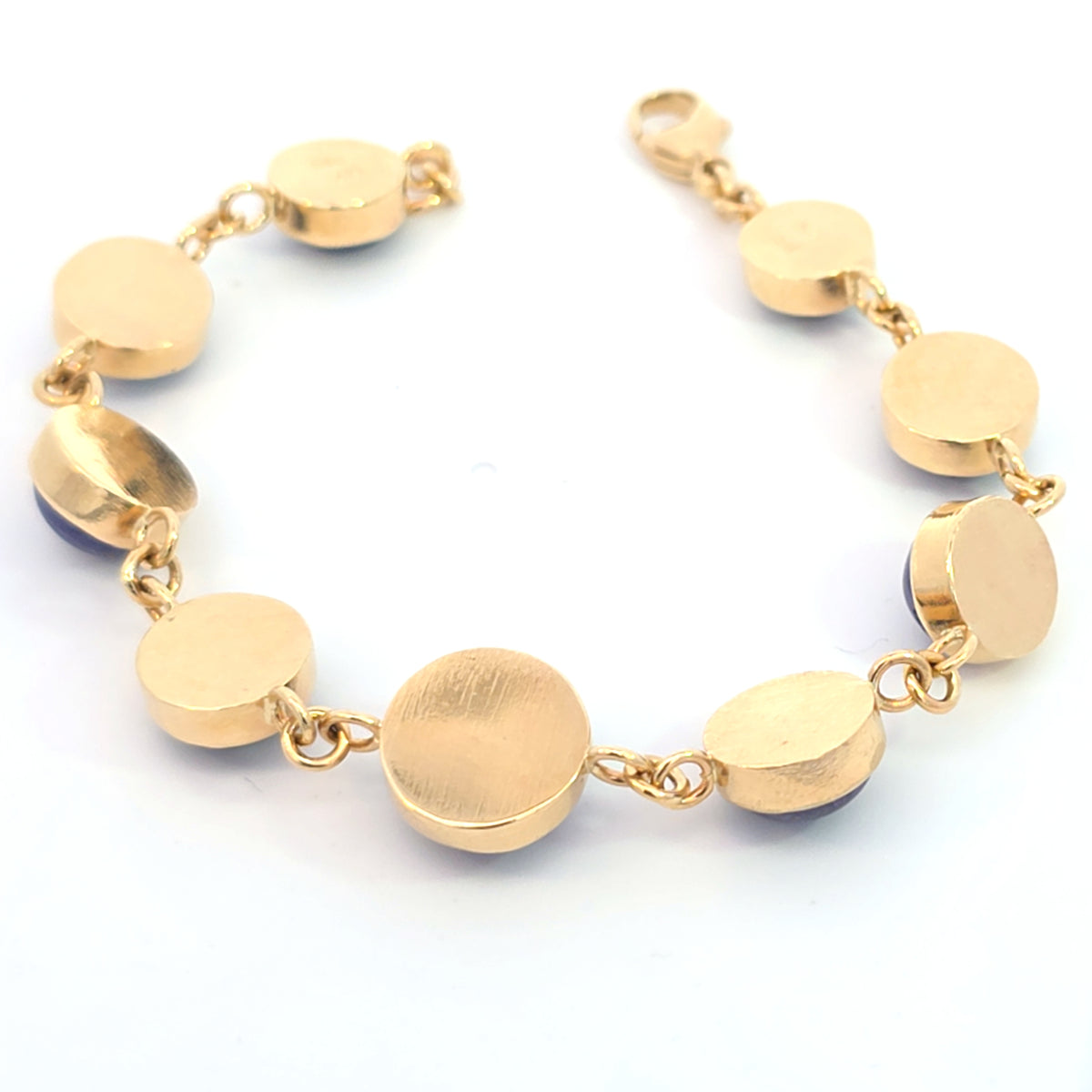 Tanzanite Cabochon Bracelet