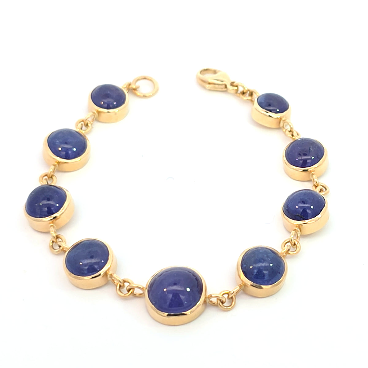 Tanzanite Cabochon Bracelet