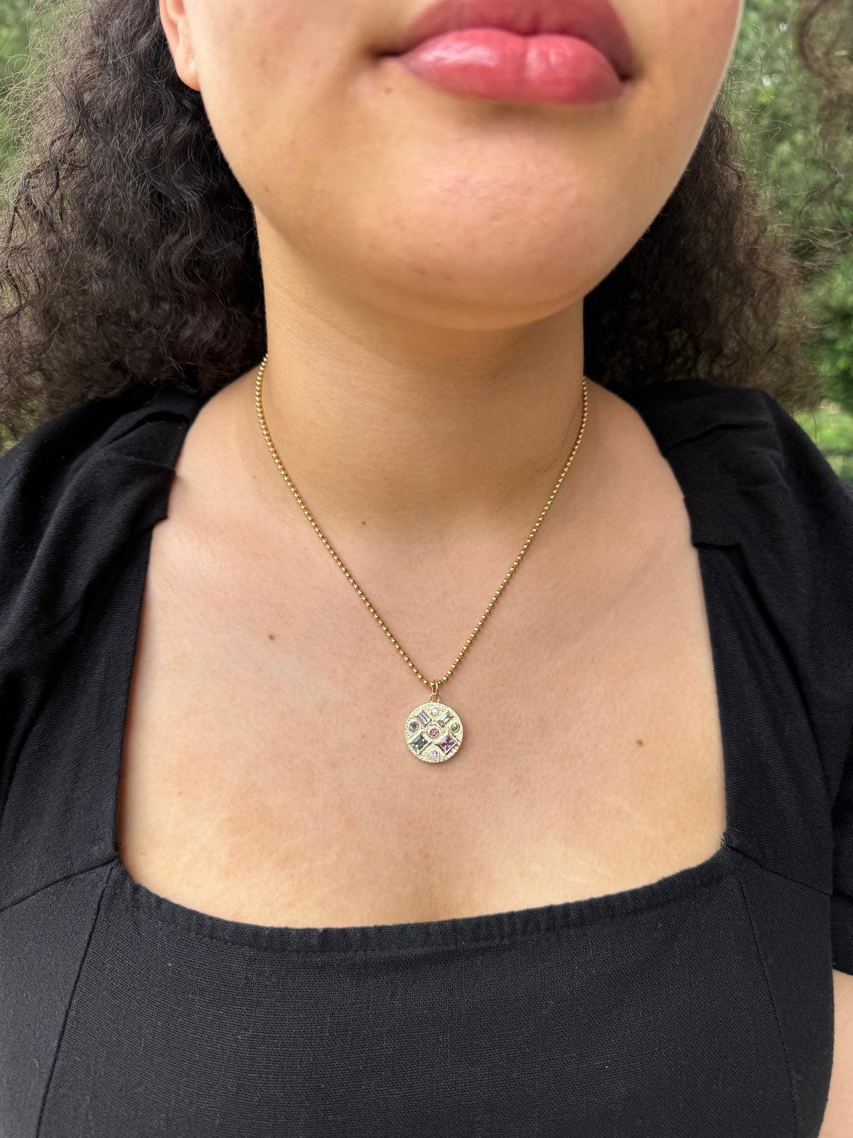 Multi Gem Pendant, Spring