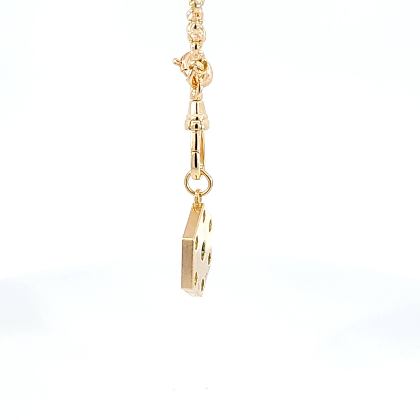 Montana Sapphires Hexagon Pendant