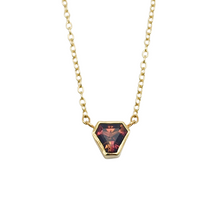 Load image into Gallery viewer, 14k Gold Pink Tourmaline Necklace
