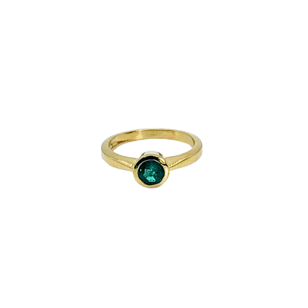 Emerald Cathedral Ring