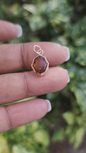 Load and play video in Gallery viewer, Octagon Madeira Citrine Pendant Charm
