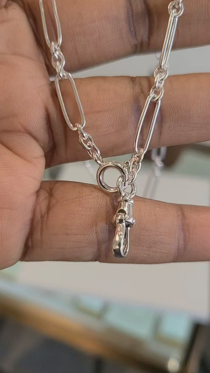 Handmade Fancy Chain in Silver – Didi Rose Jewelry