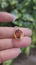 Load and play video in Gallery viewer, Golden Citrine Pendant Charm
