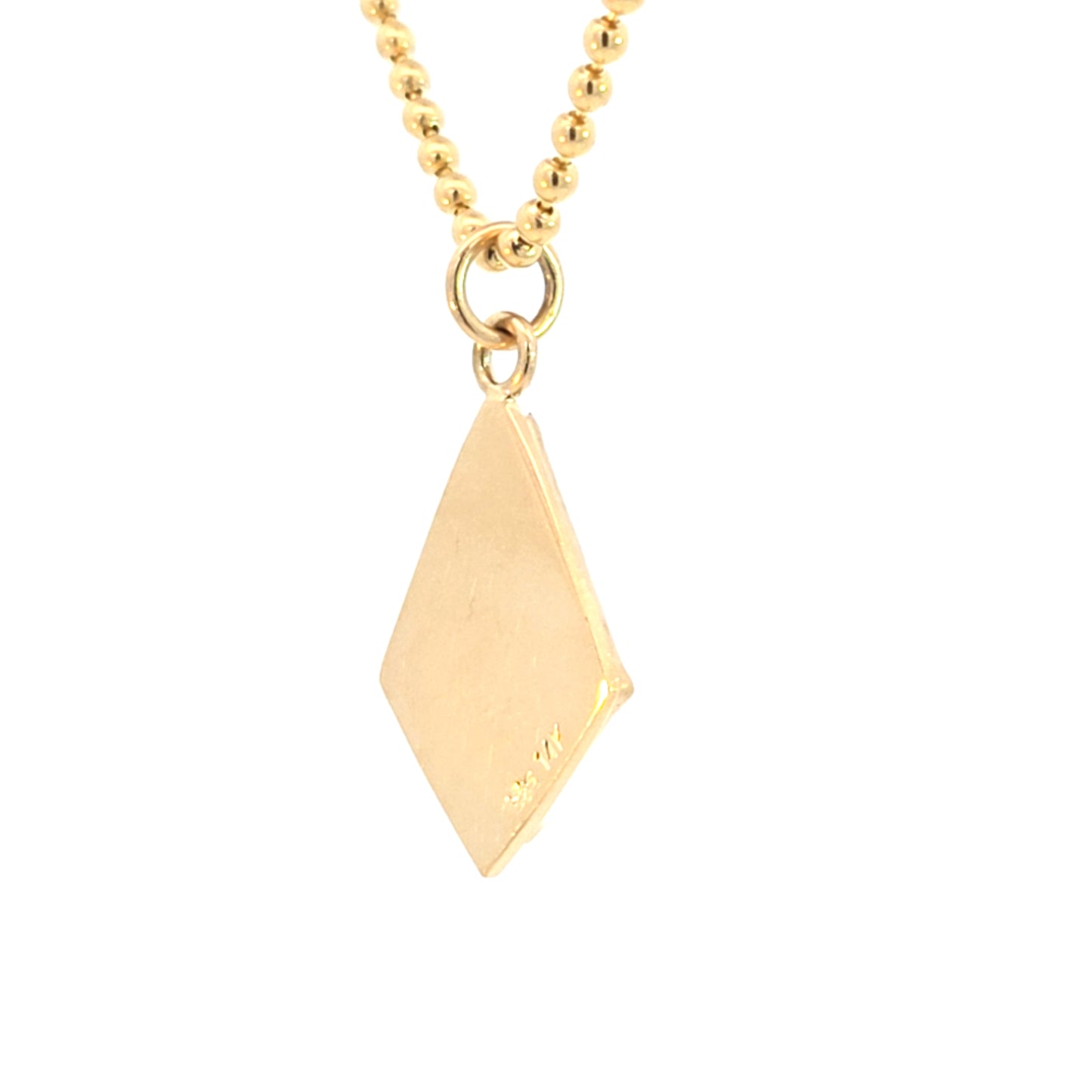 Aquamarine Kite Pendant