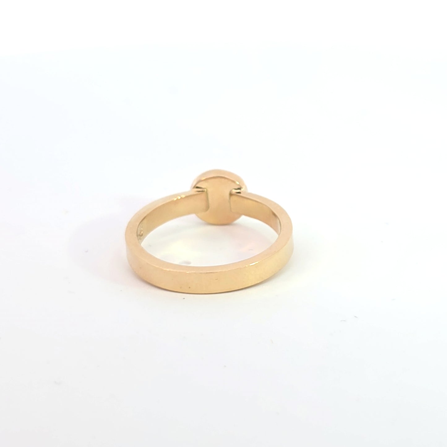 Rose Cut Lab Diamond Ring