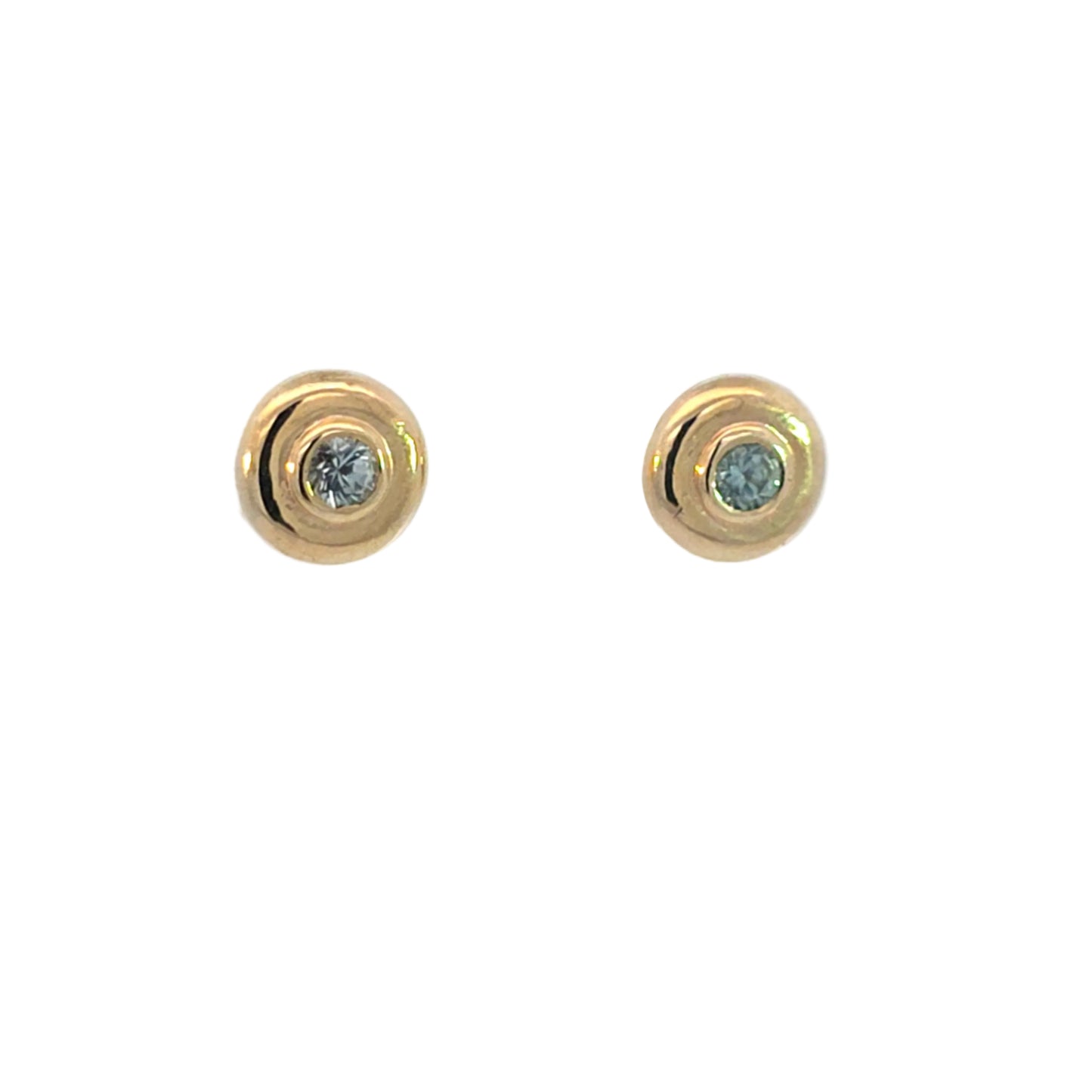 Montana Sapphire Stud Earrings
