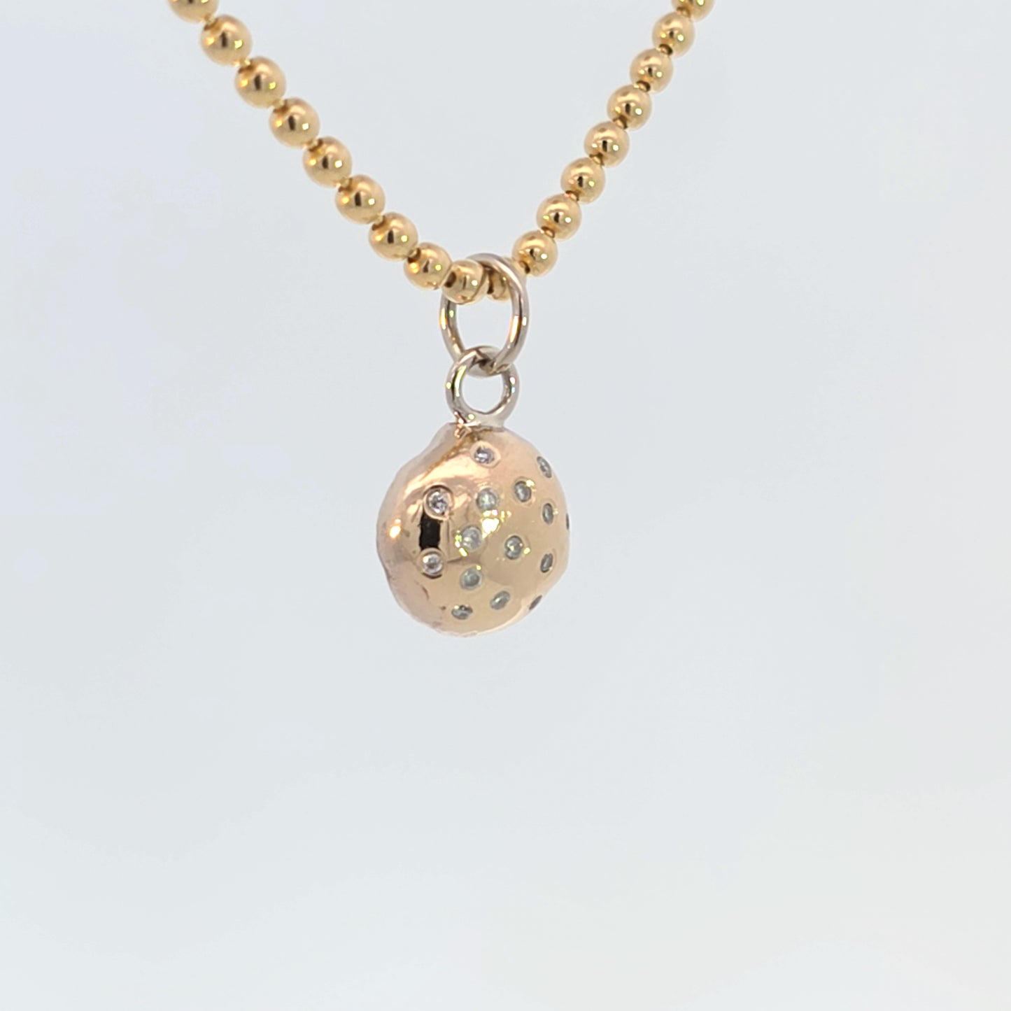 Small Diamond Nugget Pendant