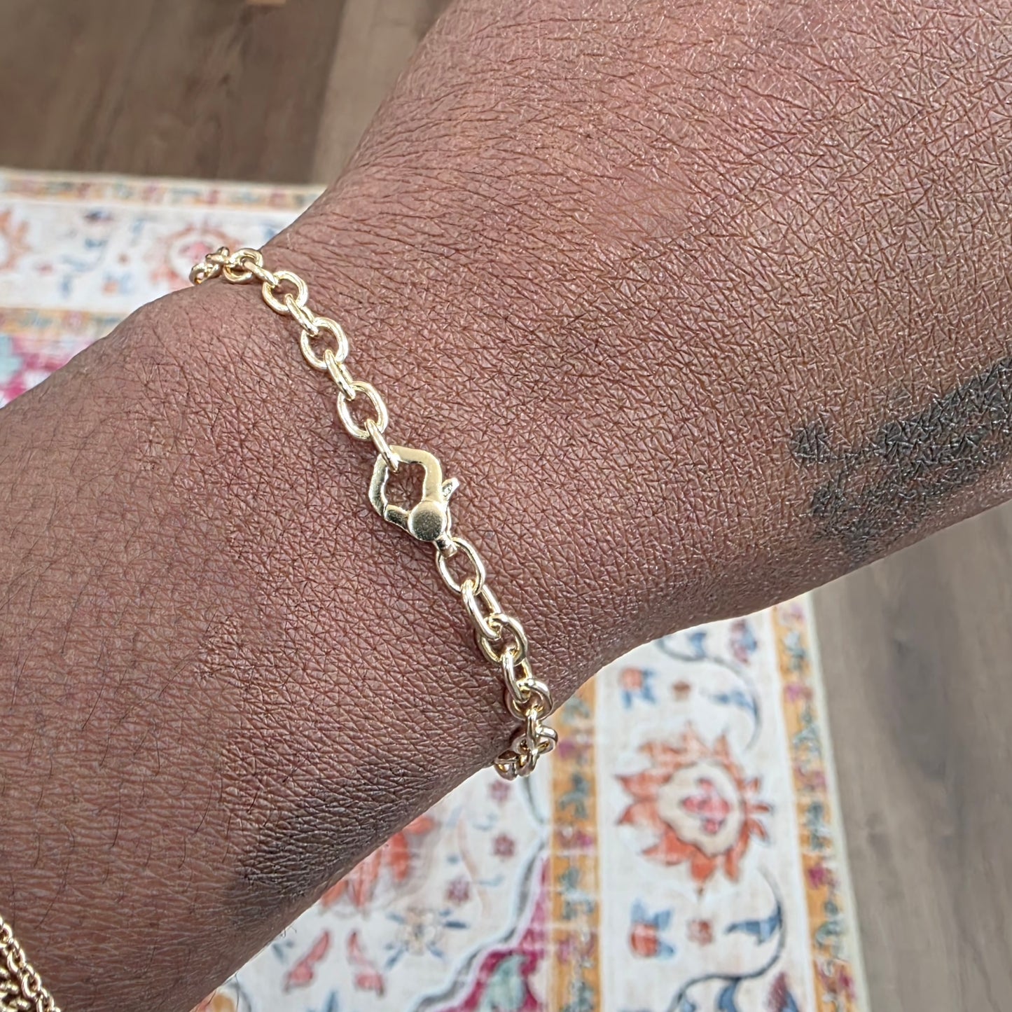 Handmade Cable Chain Bracelet