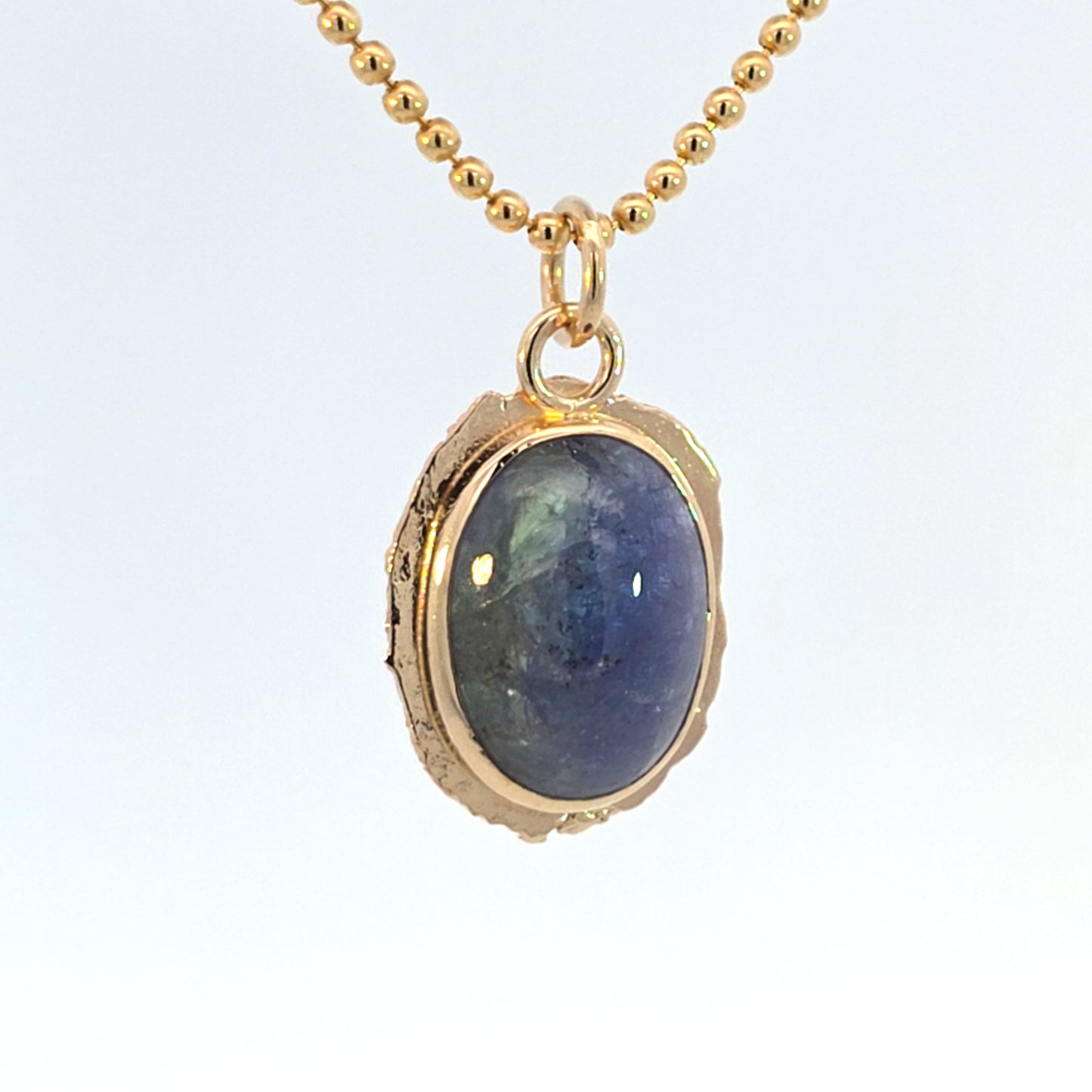 Tanzanite Molten Pendant