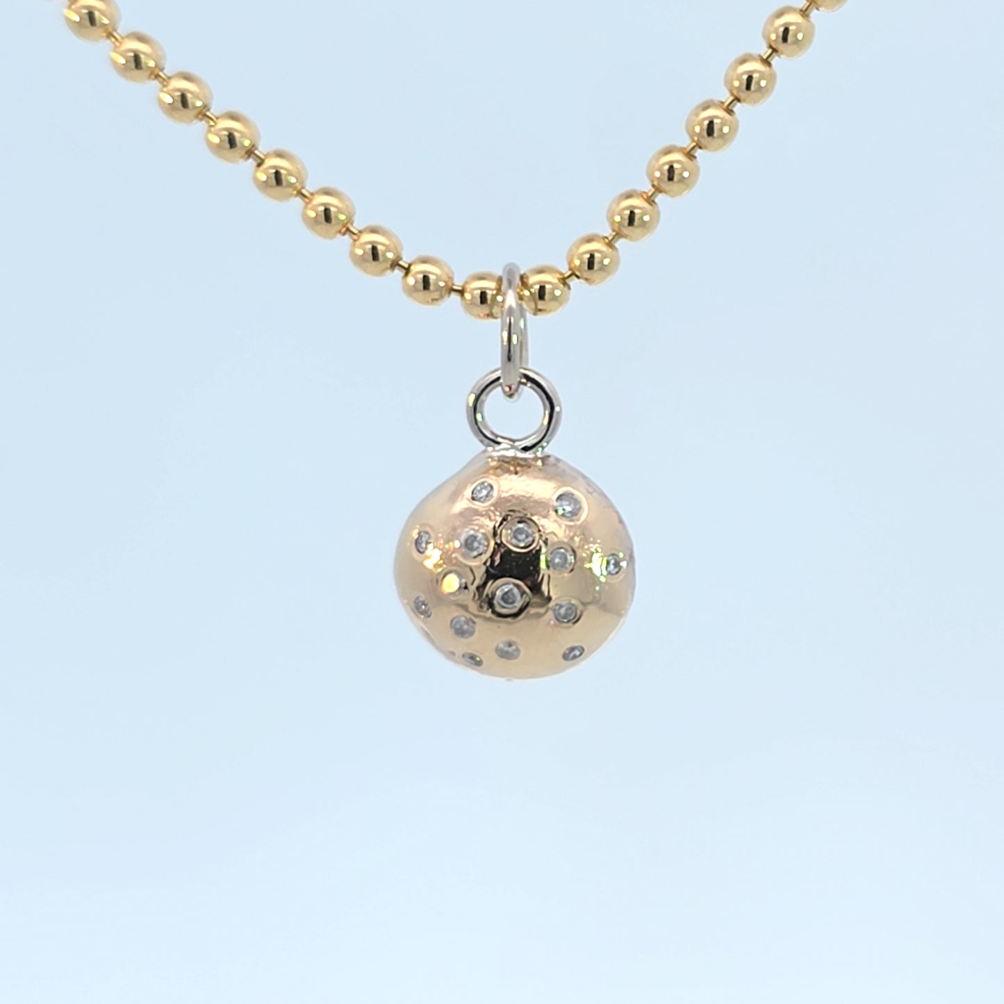 Small Diamond Nugget Pendant