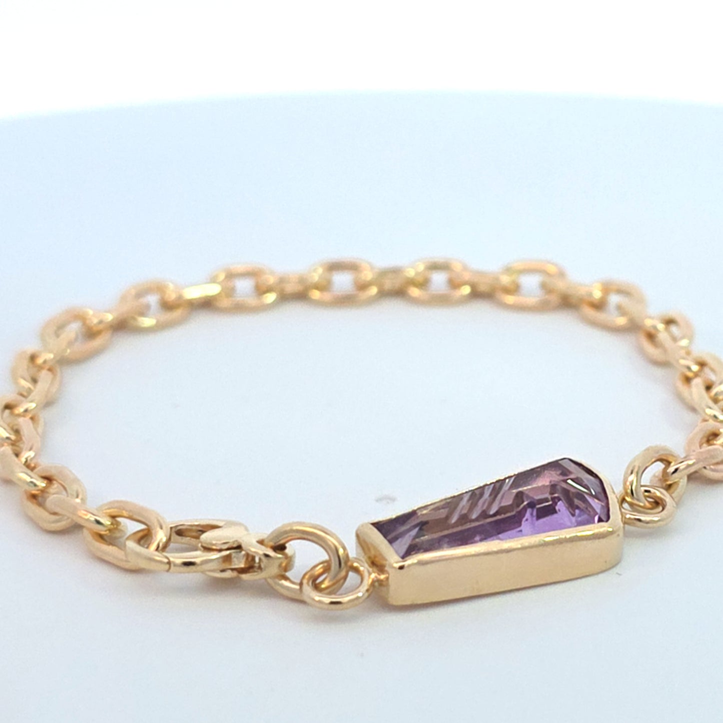 Carved Amethyst Bracelet 2