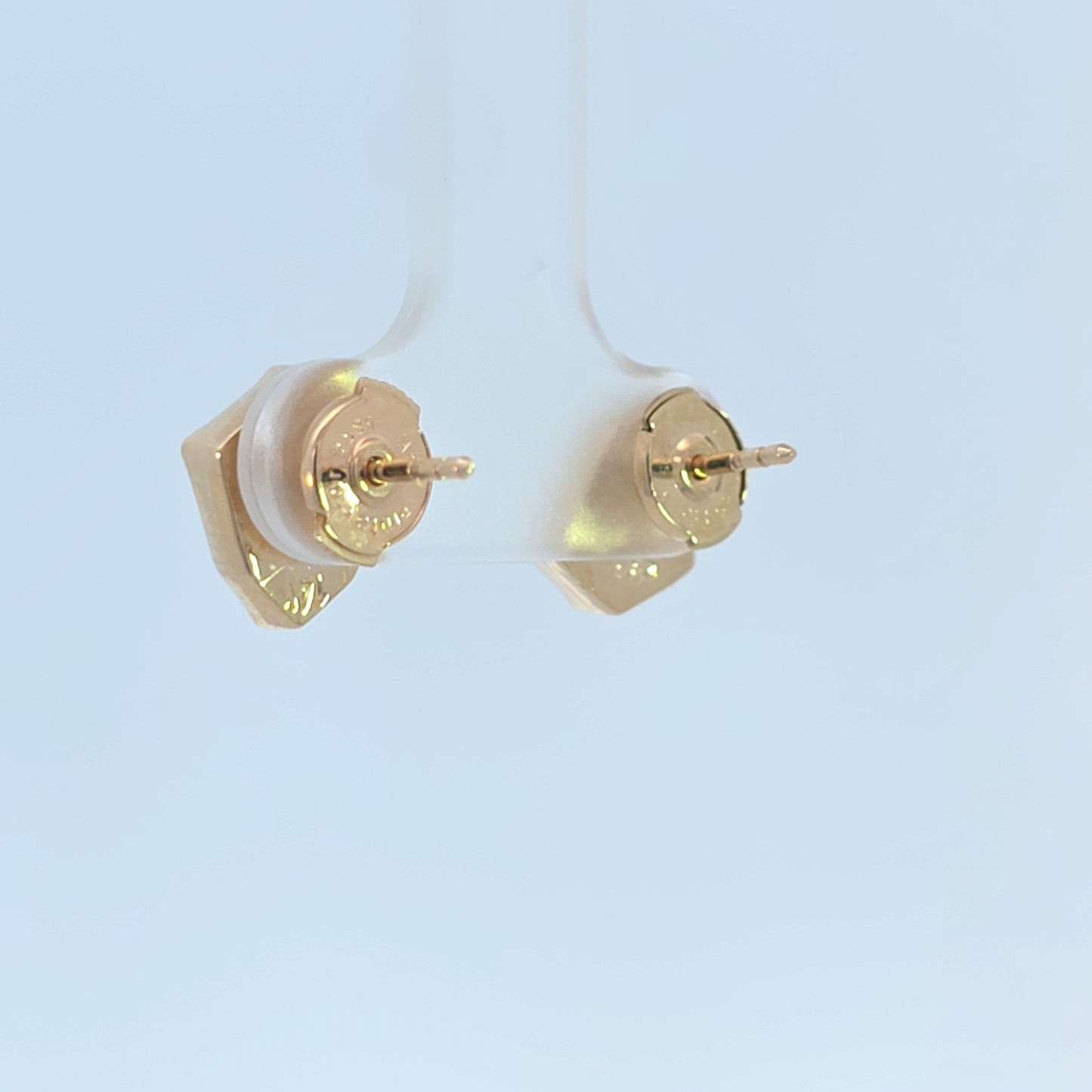 Mismatched Aquamarine Stud Earrings
