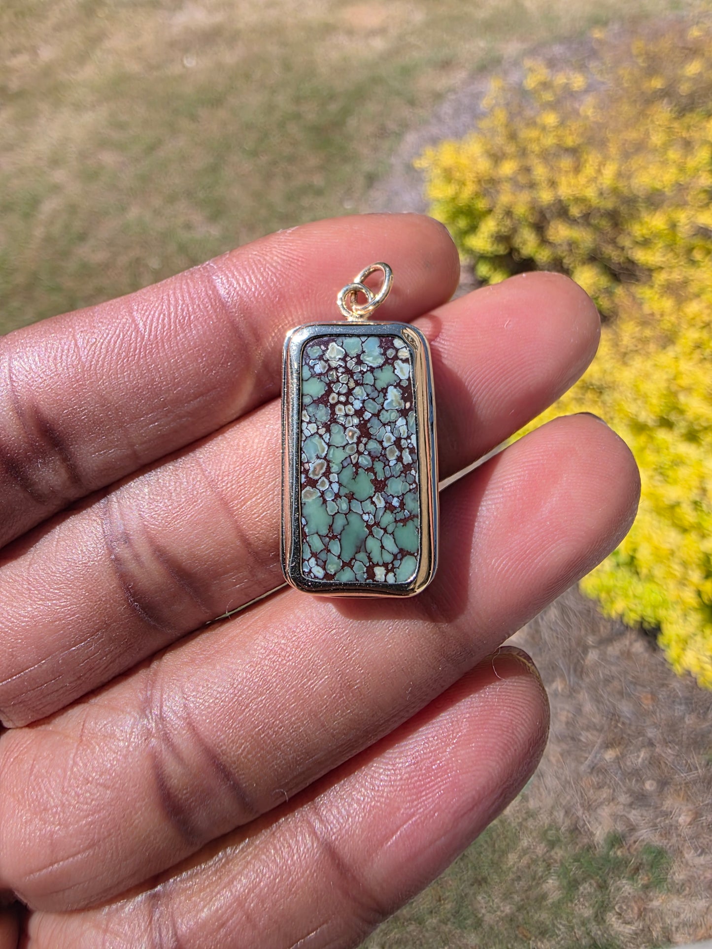 Large Turquoise Pendant