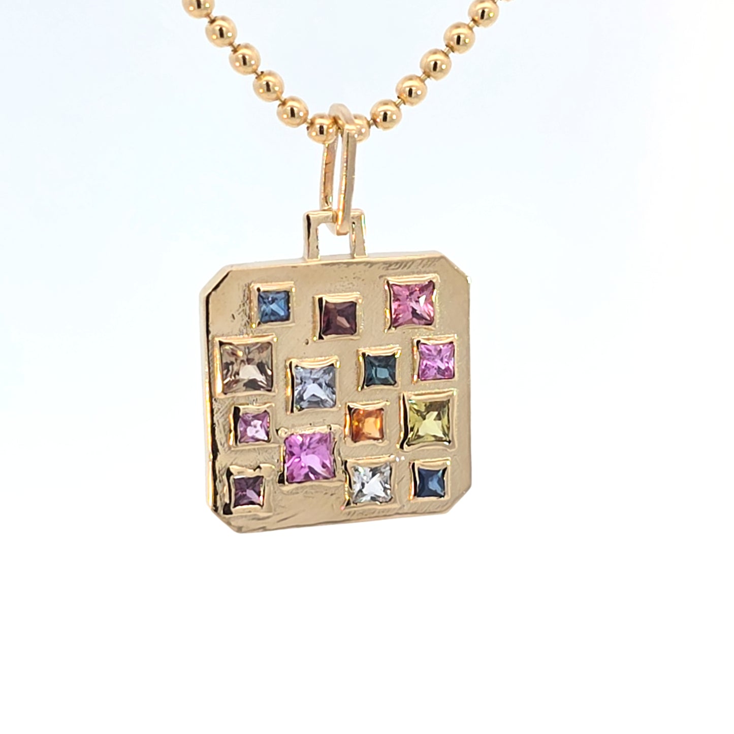 Large Building Blocks Pendant