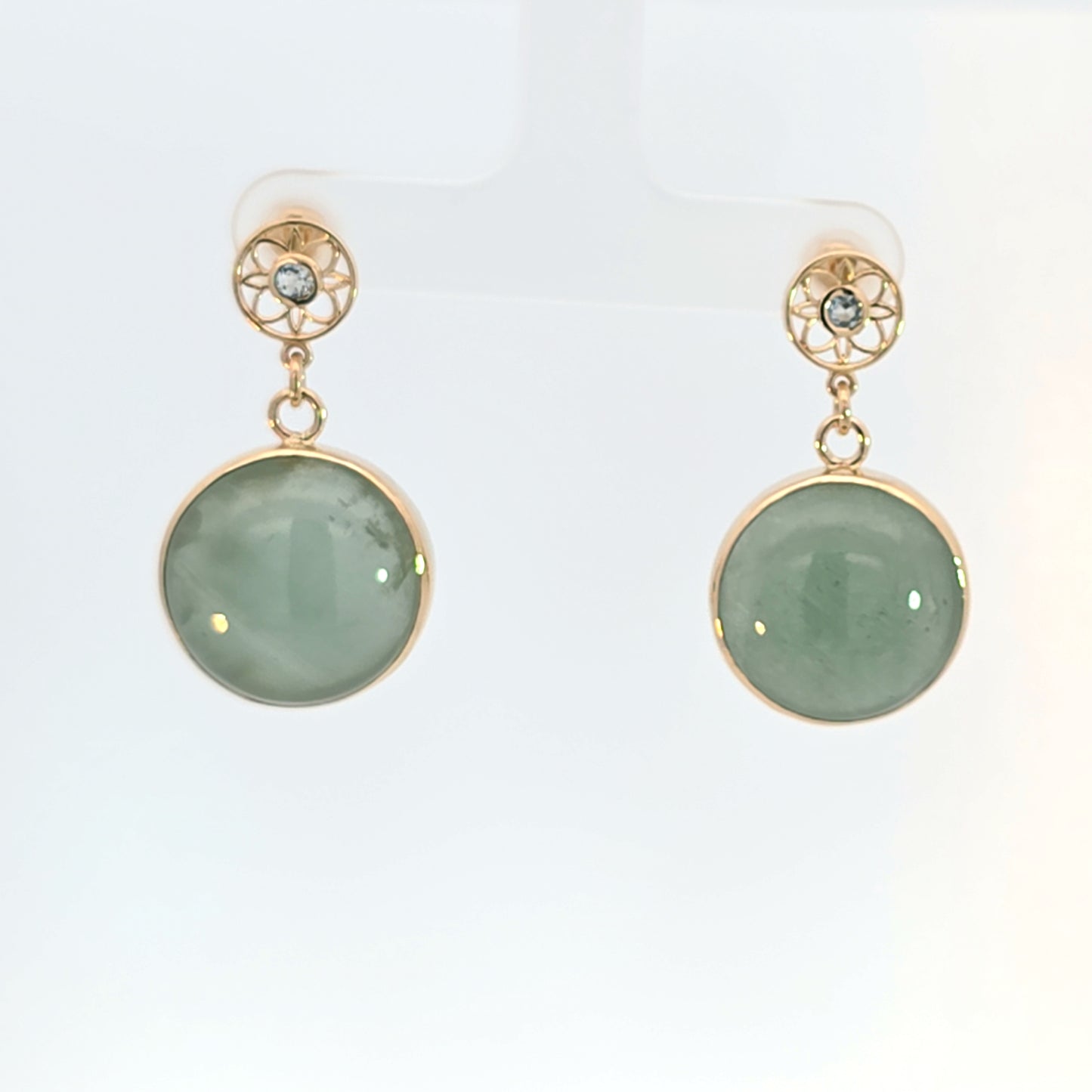 Aquamarine Dangle Earrings