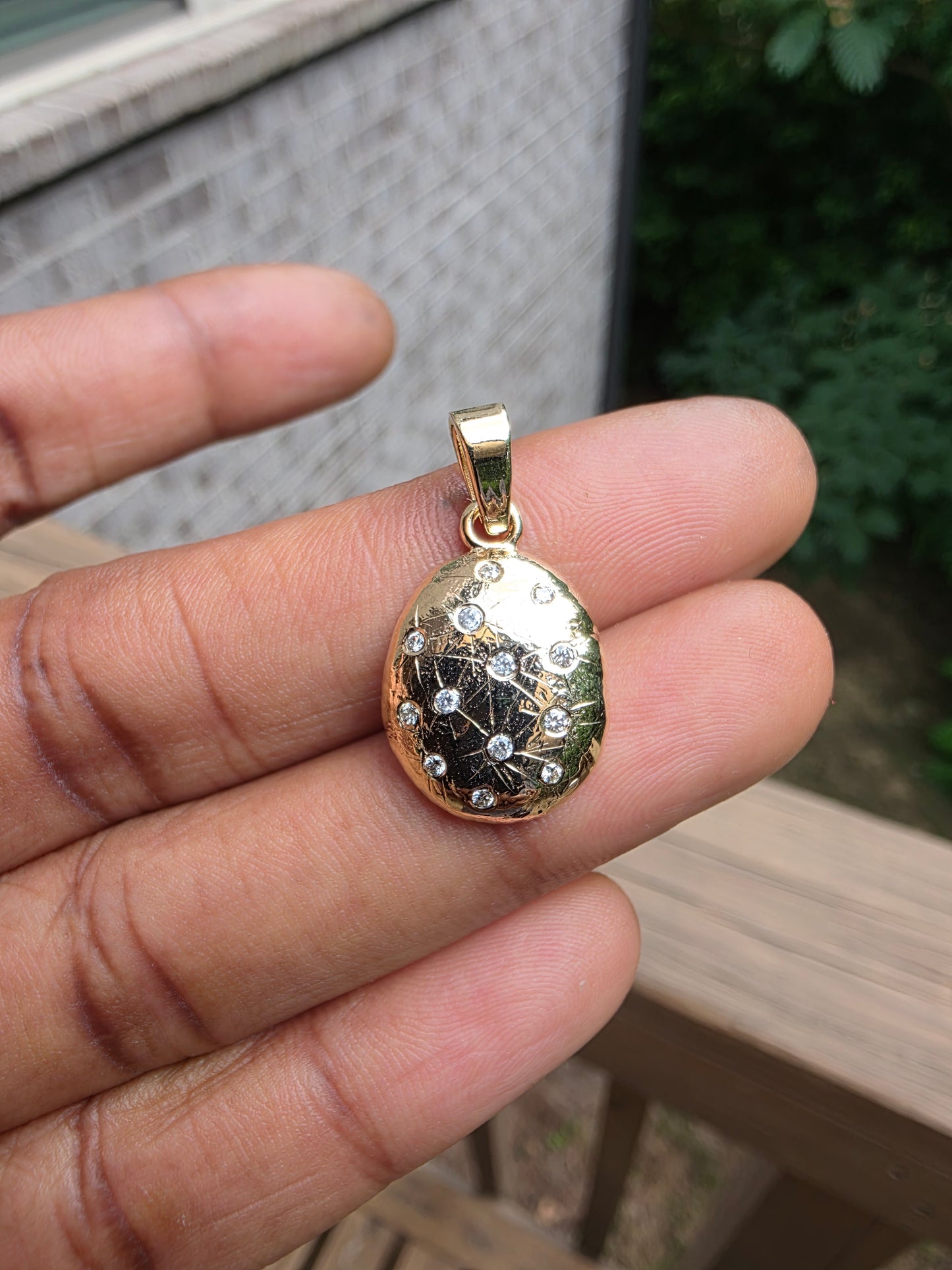 Diamonds Nugget Pendant