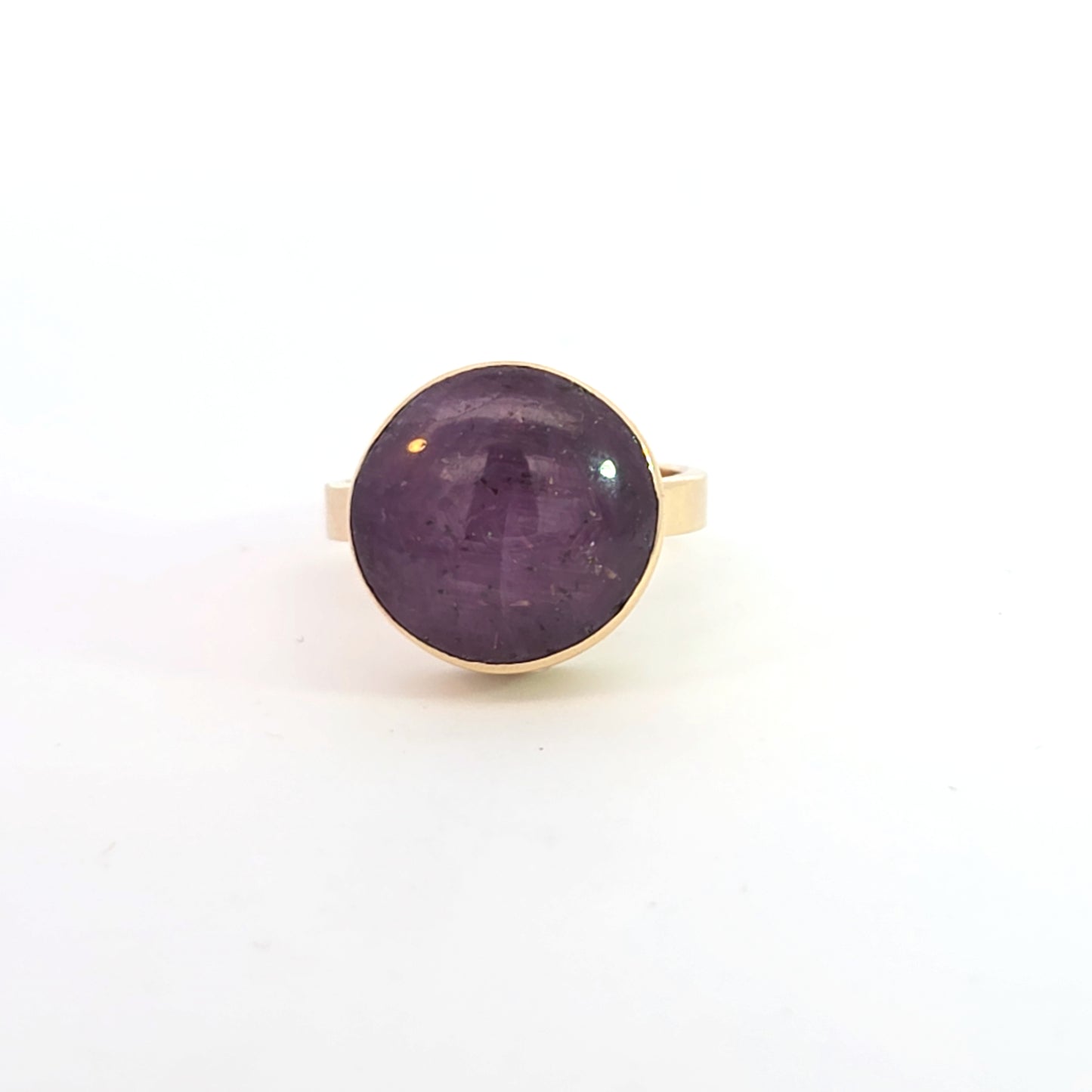 Star Ruby Cabochon Ring