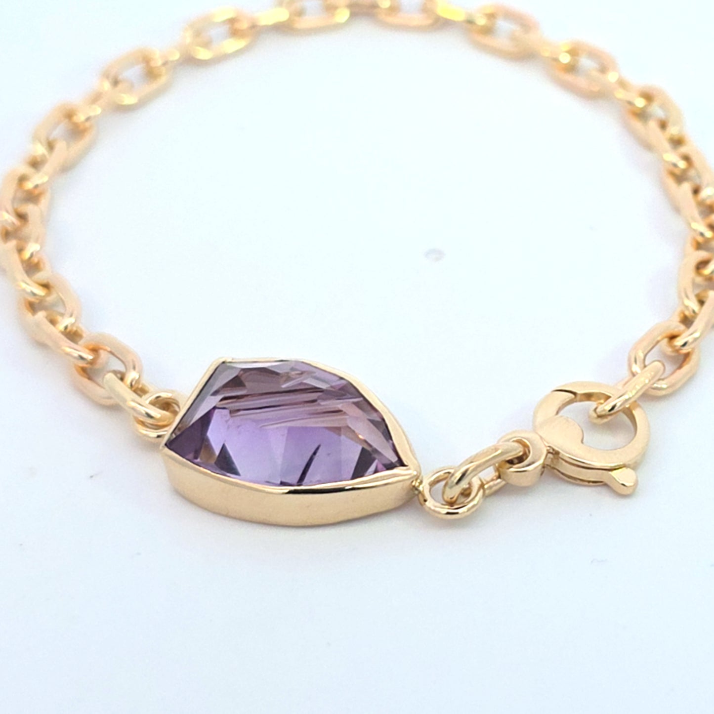 Carved Amethyst Bracelet 3