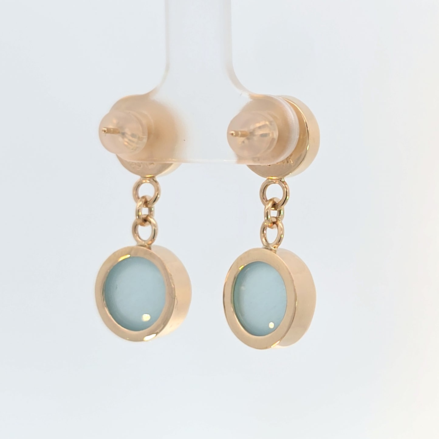 Aquamarine Double Drop Earrings