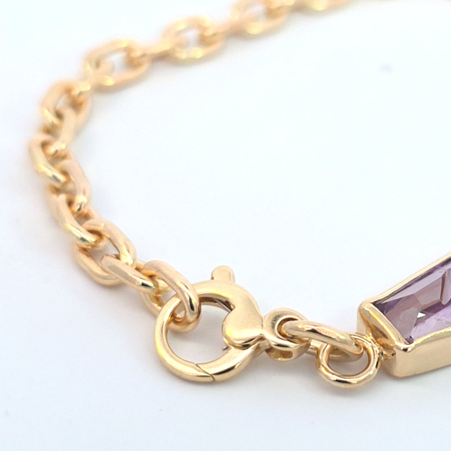 Carved Amethyst Bracelet 2