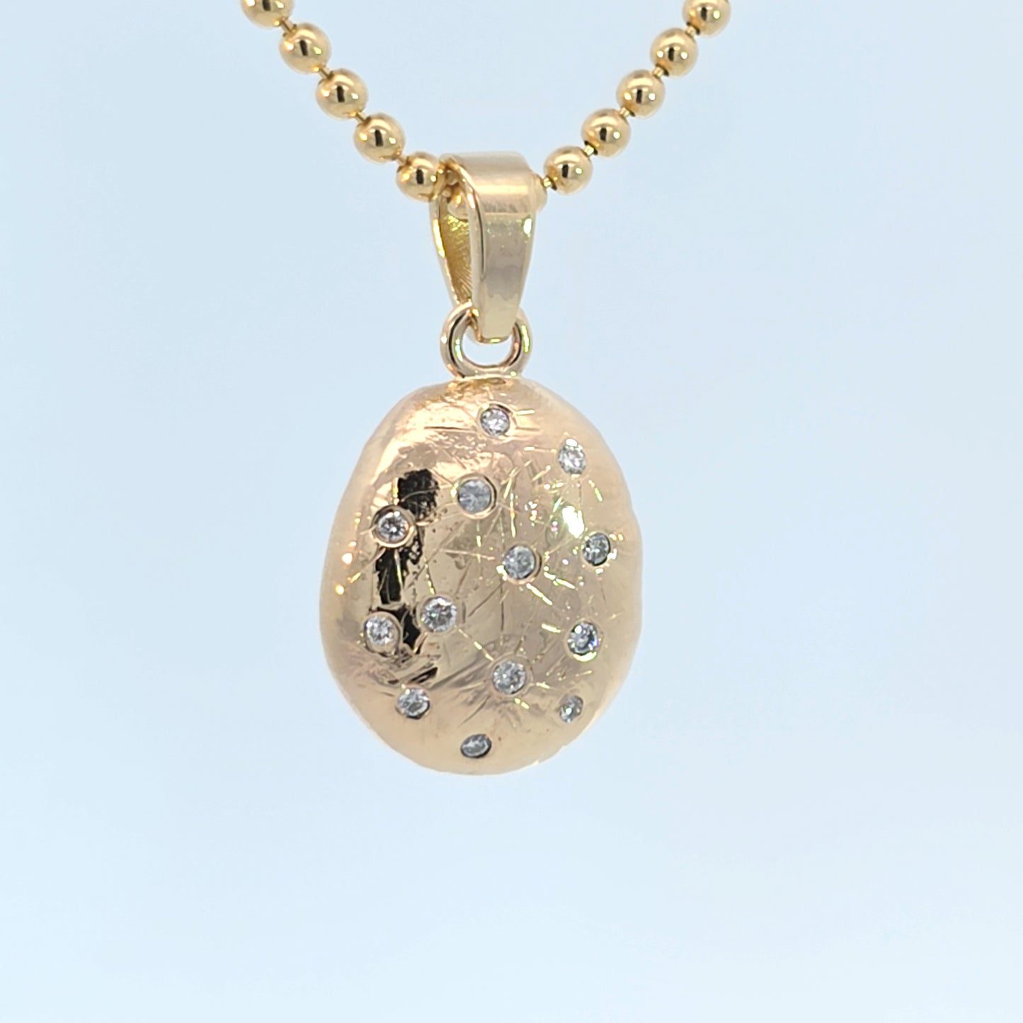 Diamonds Nugget Pendant